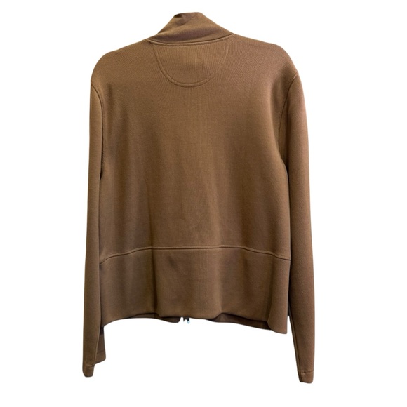 Faconnable Women's Full Zip Cotton Knit Jacket sz L - Picture 5 of 11